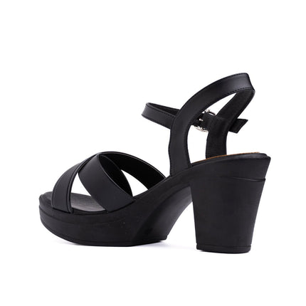 Sandalia Fresia - Negro - Tienda Nébula