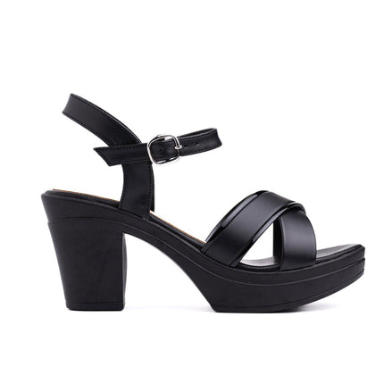 Sandalia Fresia - Negro - Tienda Nébula