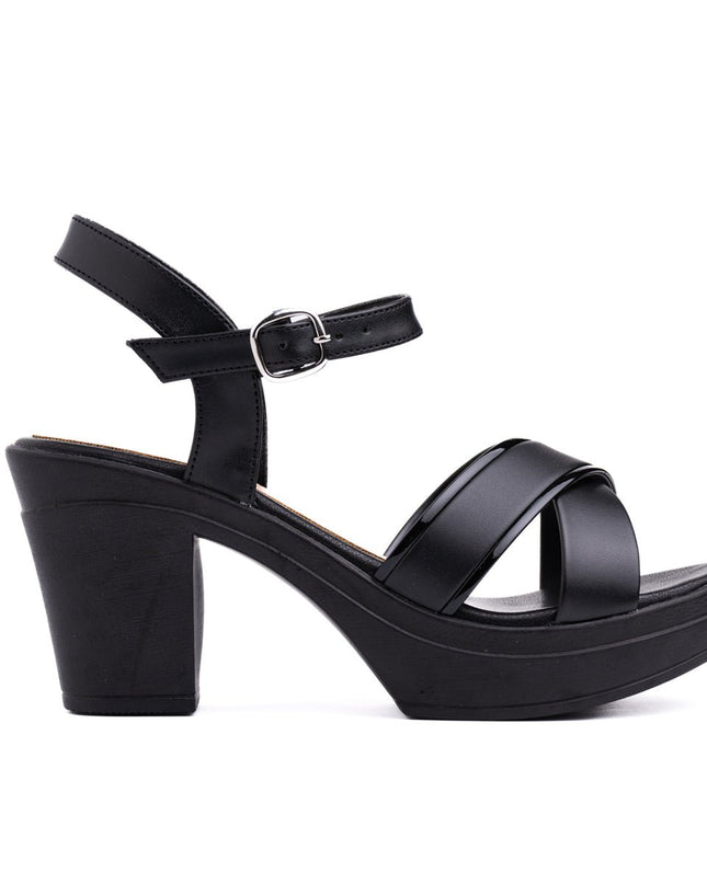 Sandalia Fresia - Negro - Tienda Nébula