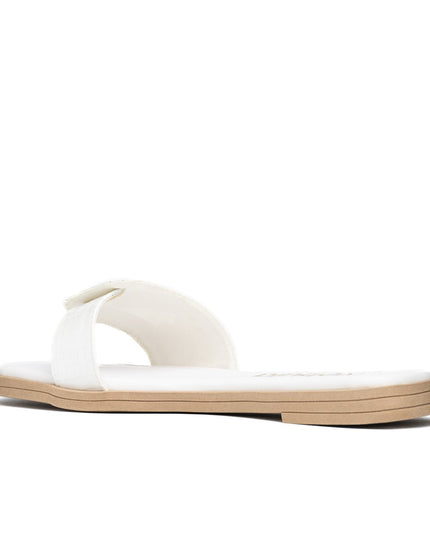 Sandalia Gent - Blanco - Tienda Nébula