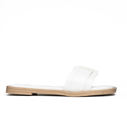 Sandalia Gent - Blanco - Tienda Nébula
