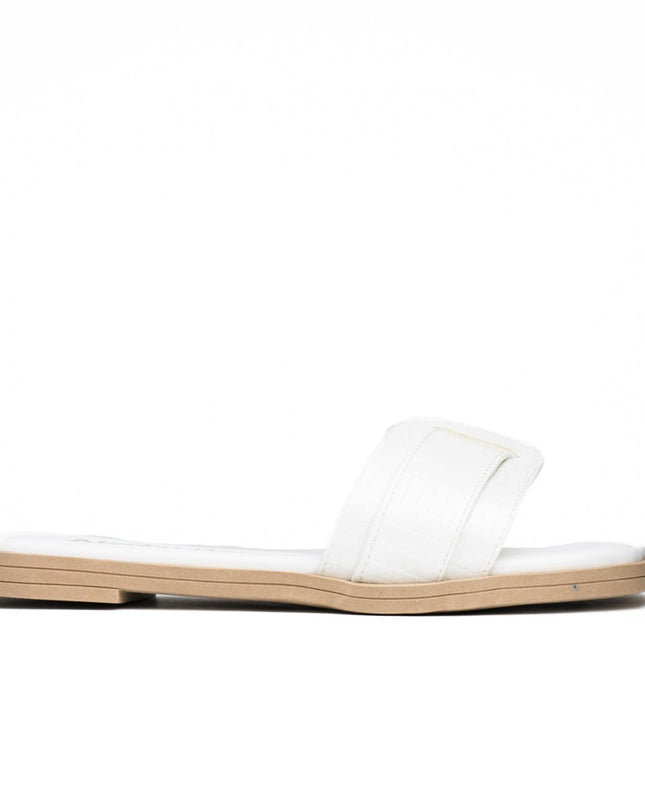Sandalia Gent - Blanco - Tienda Nébula