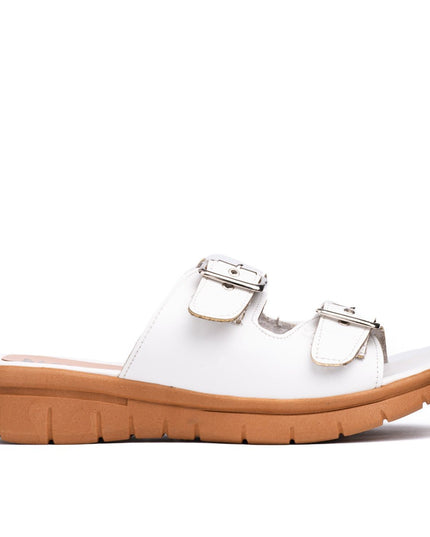 Sandalia Glitz - Blanco - Tienda Nébula
