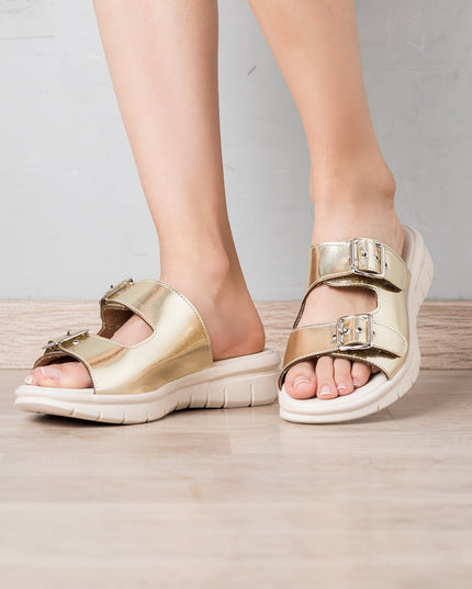 Sandalia Glitz - Dorado - Tienda Nébula