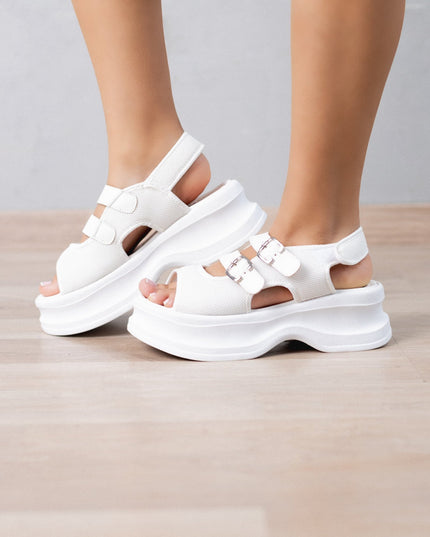 Sandalia Goran - Blanco - Tienda Nébula