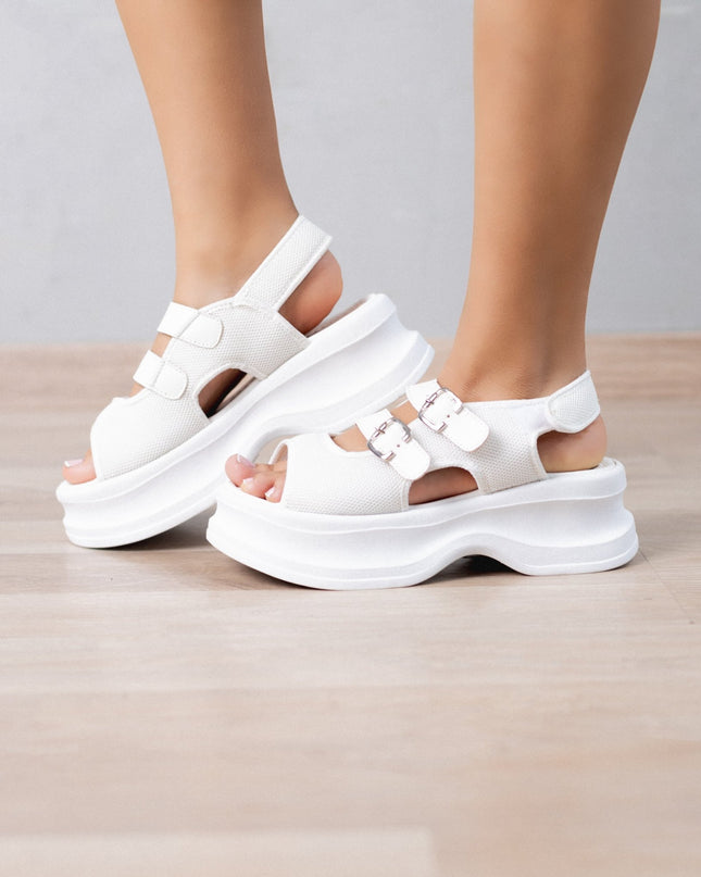 Sandalia Goran - Blanco - Tienda Nébula