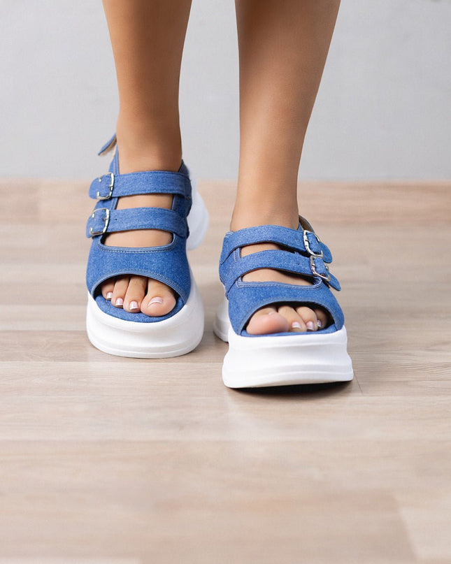 Sandalia Goran - Denim - Tienda Nébula