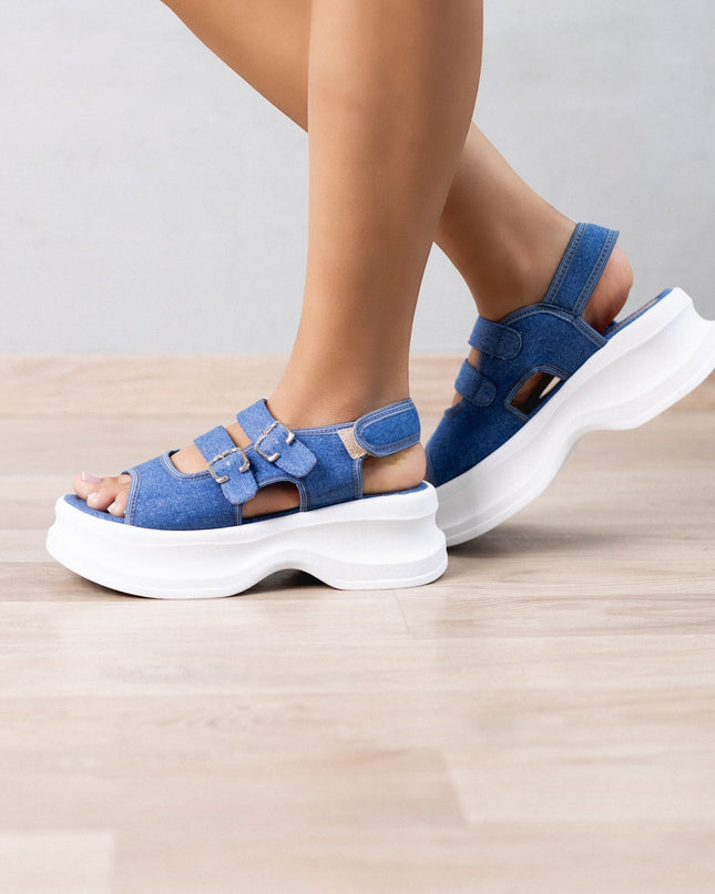 Sandalia Goran - Denim - Tienda Nébula
