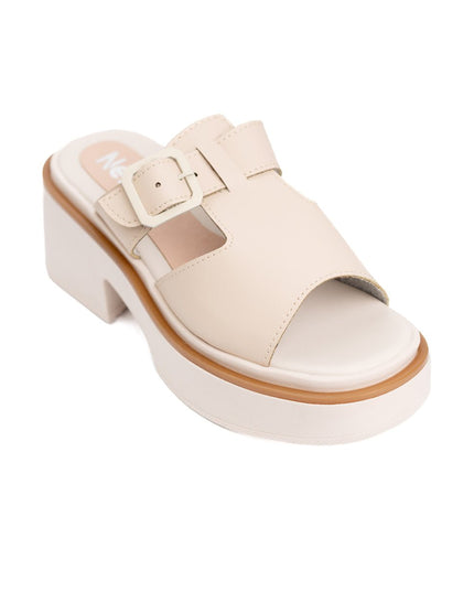 Sandalia Gustov - Beige - Tienda Nébula