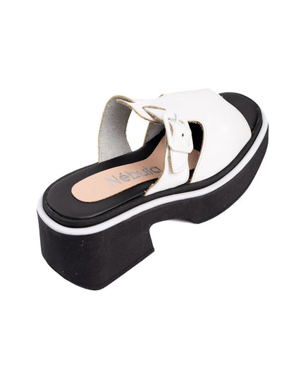 Sandalia Gustov - Blanco - Tienda Nébula