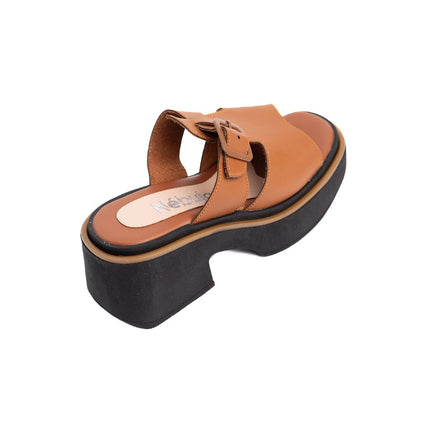 Sandalia Gustov - Camel - Tienda Nébula