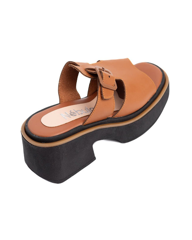 Sandalia Gustov - Camel - Tienda Nébula