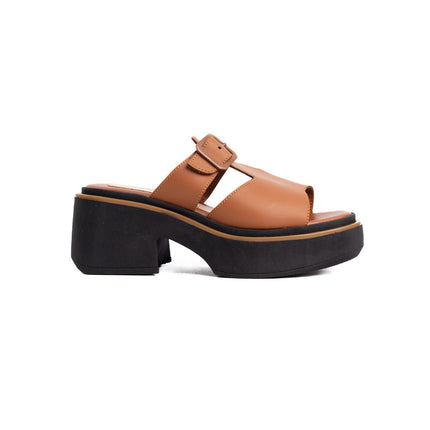Sandalia Gustov - Camel - Tienda Nébula