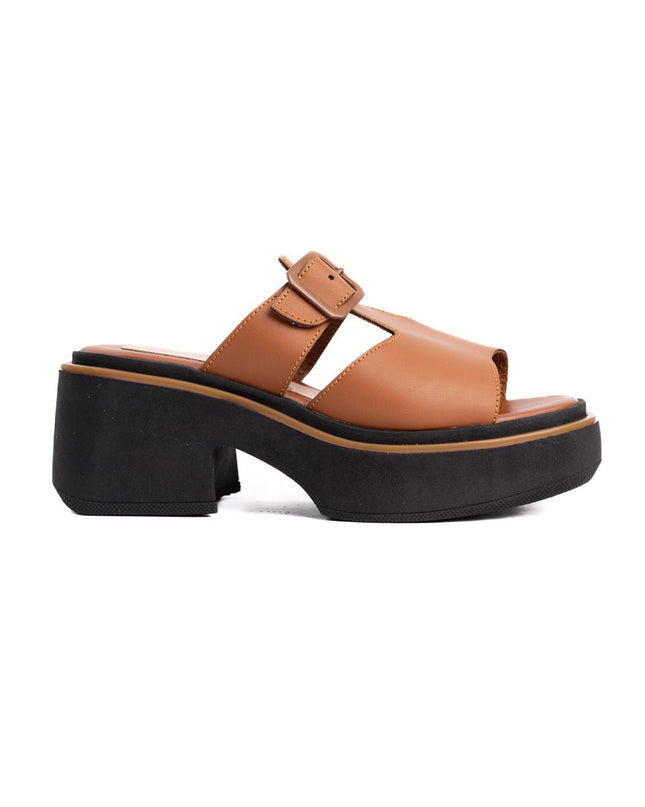 Sandalia Gustov - Camel - Tienda Nébula