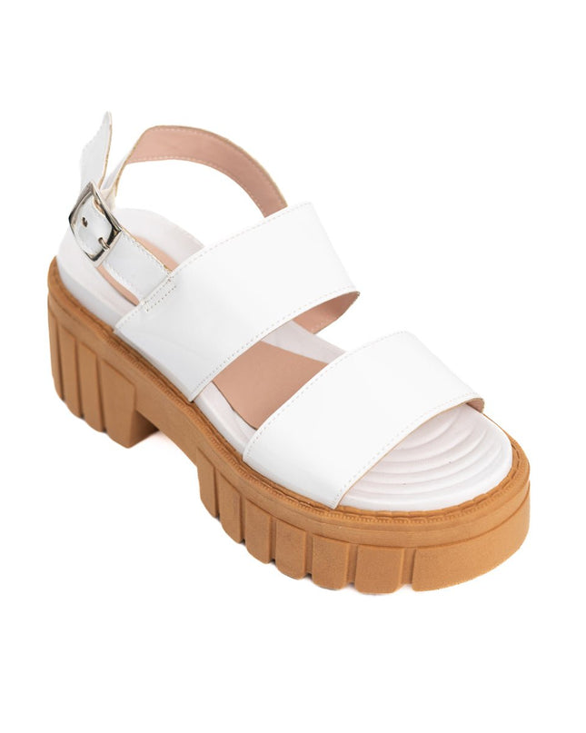 Sandalia Hanobi - Blanco - Tienda Nébula