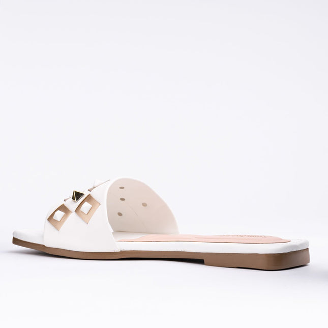 Sandalia Ivantie - Blanco - Tienda Nébula