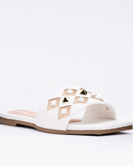 Sandalia Ivantie - Blanco - Tienda Nébula