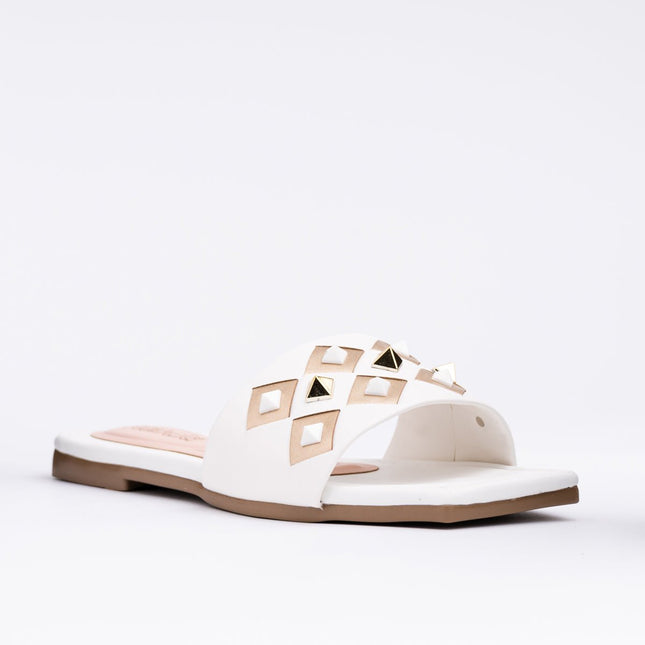 Sandalia Ivantie - Blanco - Tienda Nébula