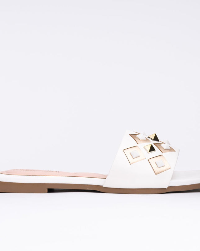 Sandalia Ivantie - Blanco - Tienda Nébula