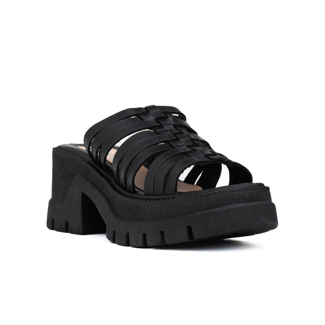 Sandalia Job - Negro - Tienda Nébula