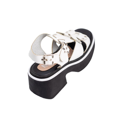 Sandalia Jumil - Blanco - Tienda Nébula
