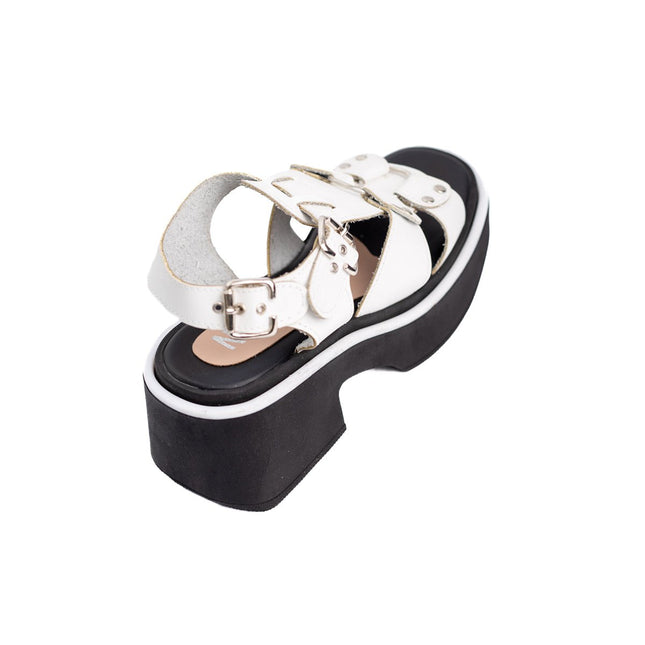 Sandalia Jumil - Blanco - Tienda Nébula