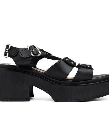 Sandalia Jumil - Negro - Tienda Nébula