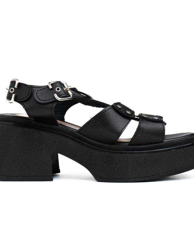 Sandalia Jumil - Negro - Tienda Nébula