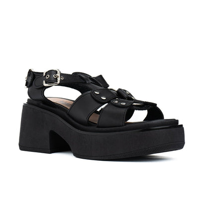 Sandalia Jumil - Negro - Tienda Nébula