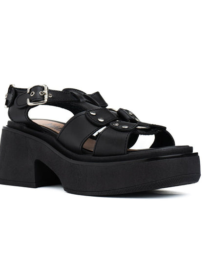 Sandalia Jumil - Negro - Tienda Nébula