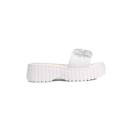 Sandalia Kalina - Blanco - Tienda Nébula