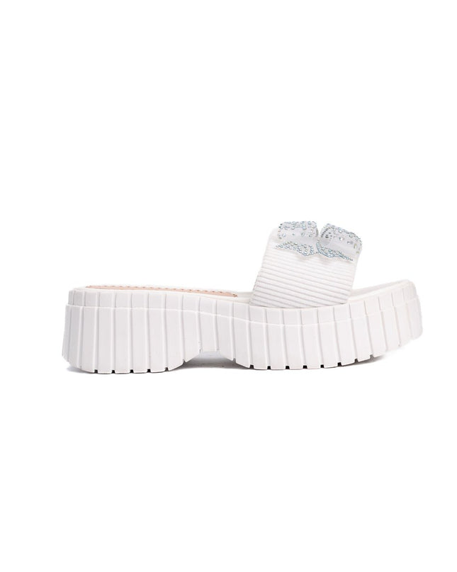 Sandalia Kalina - Blanco - Tienda Nébula