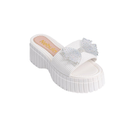 Sandalia Kalina - Blanco - Tienda Nébula