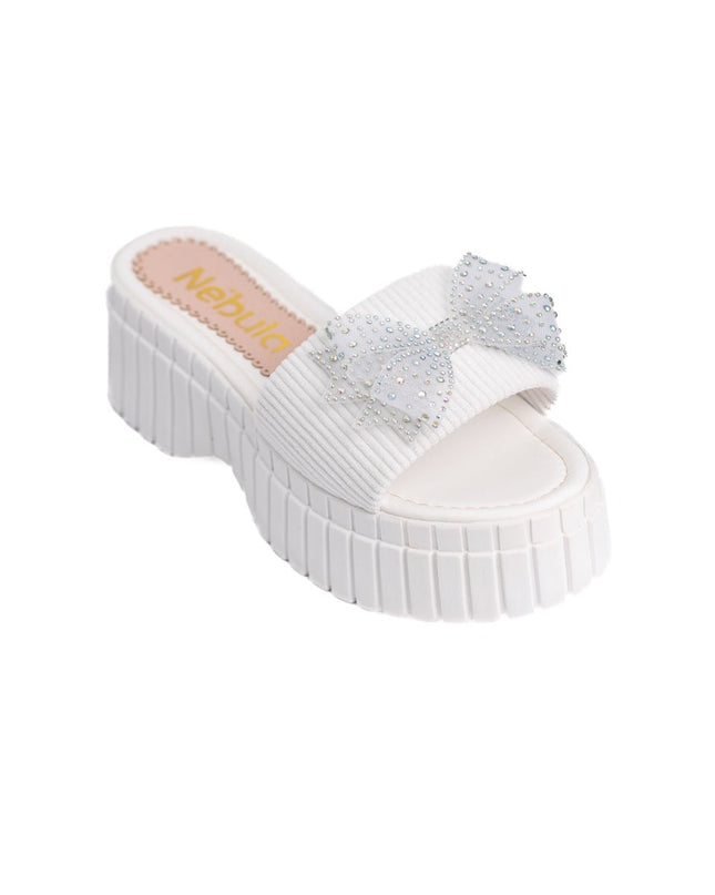 Sandalia Kalina - Blanco - Tienda Nébula