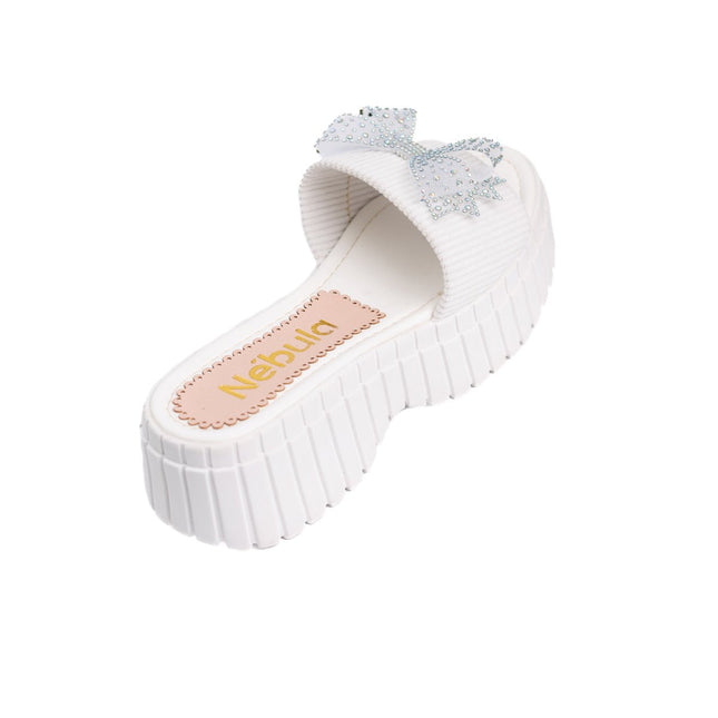Sandalia Kalina - Blanco - Tienda Nébula
