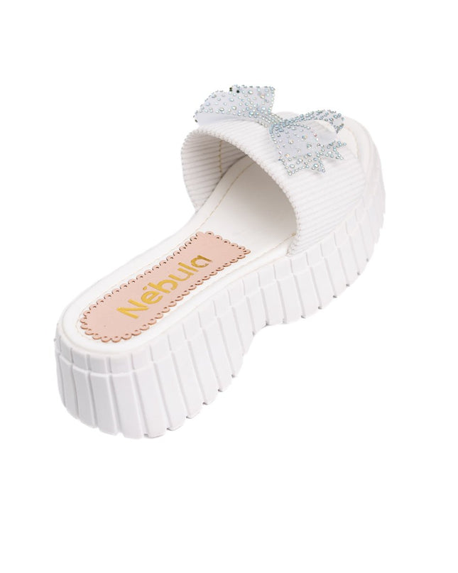 Sandalia Kalina - Blanco - Tienda Nébula
