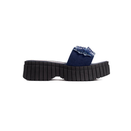 Sandalia Kalina - Denim - Tienda Nébula