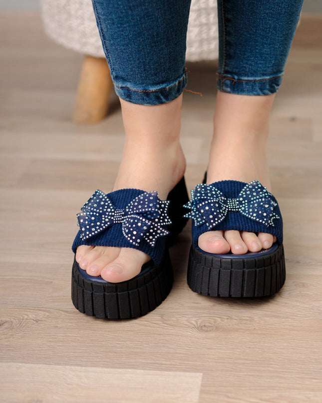 Sandalia Kalina - Denim - Tienda Nébula