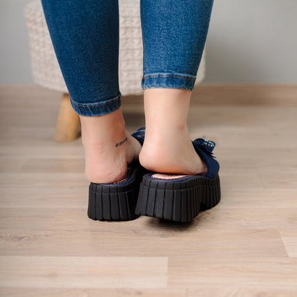 Sandalia Kalina - Denim - Tienda Nébula