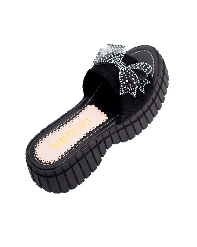 Sandalia Kalina - Negro - Tienda Nébula