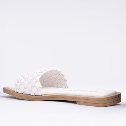Sandalia Kalumi - Blanco - Tienda Nébula