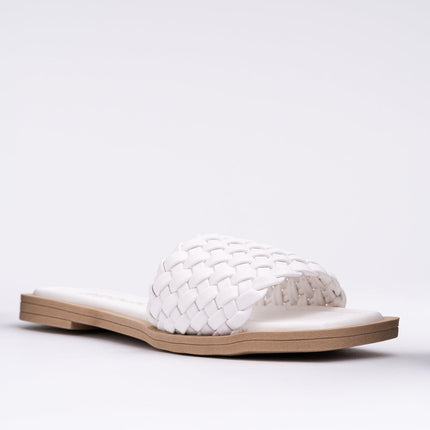 Sandalia Kalumi - Blanco - Tienda Nébula