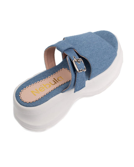 Sandalia Kveta - Denim - Tienda Nébula