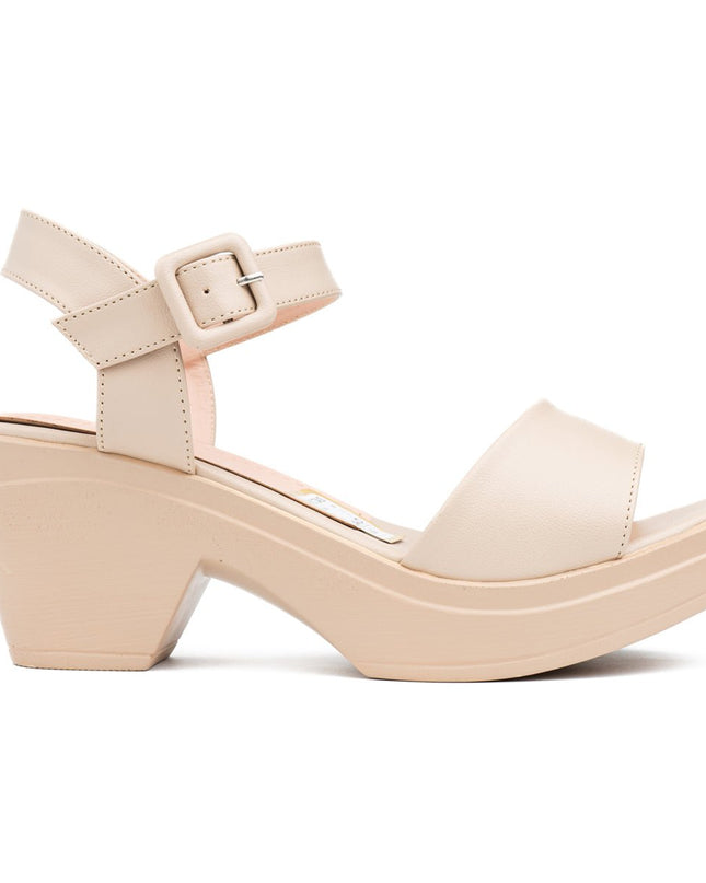 Sandalia Lakyt - Beige - Tienda Nébula