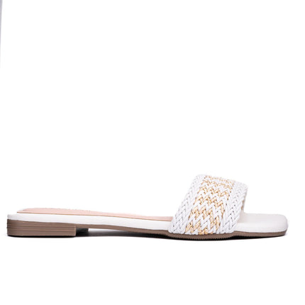 Sandalia Loana - Blanco - Tienda Nébula