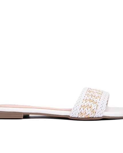 Sandalia Loana - Blanco - Tienda Nébula