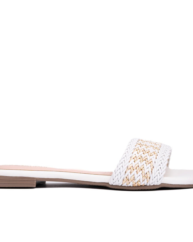 Sandalia Loana - Blanco - Tienda Nébula