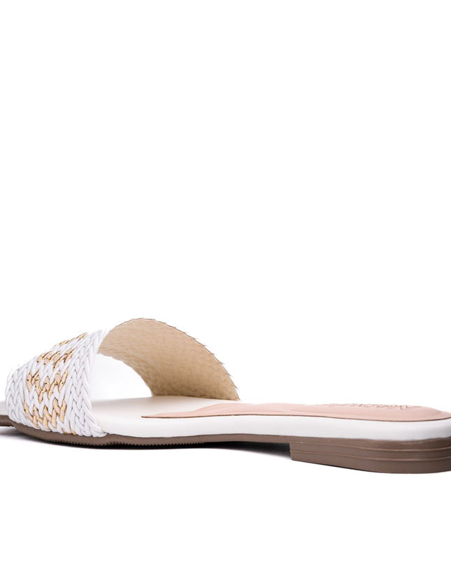 Sandalia Loana - Blanco - Tienda Nébula