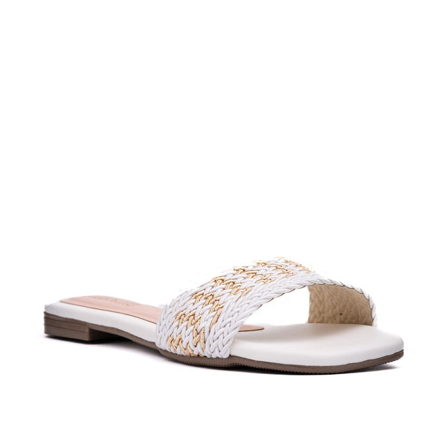Sandalia Loana - Blanco - Tienda Nébula