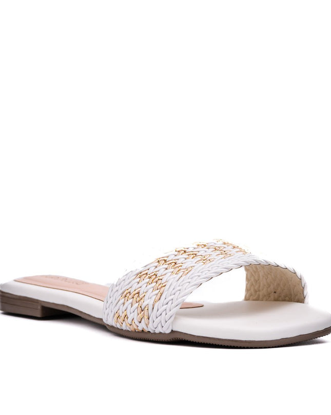 Sandalia Loana - Blanco - Tienda Nébula
